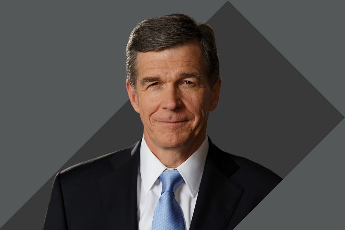 Event image of a headshot of Roy Cooper, former governor of North Carolina